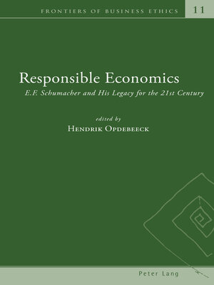 cover image of Responsible Economics